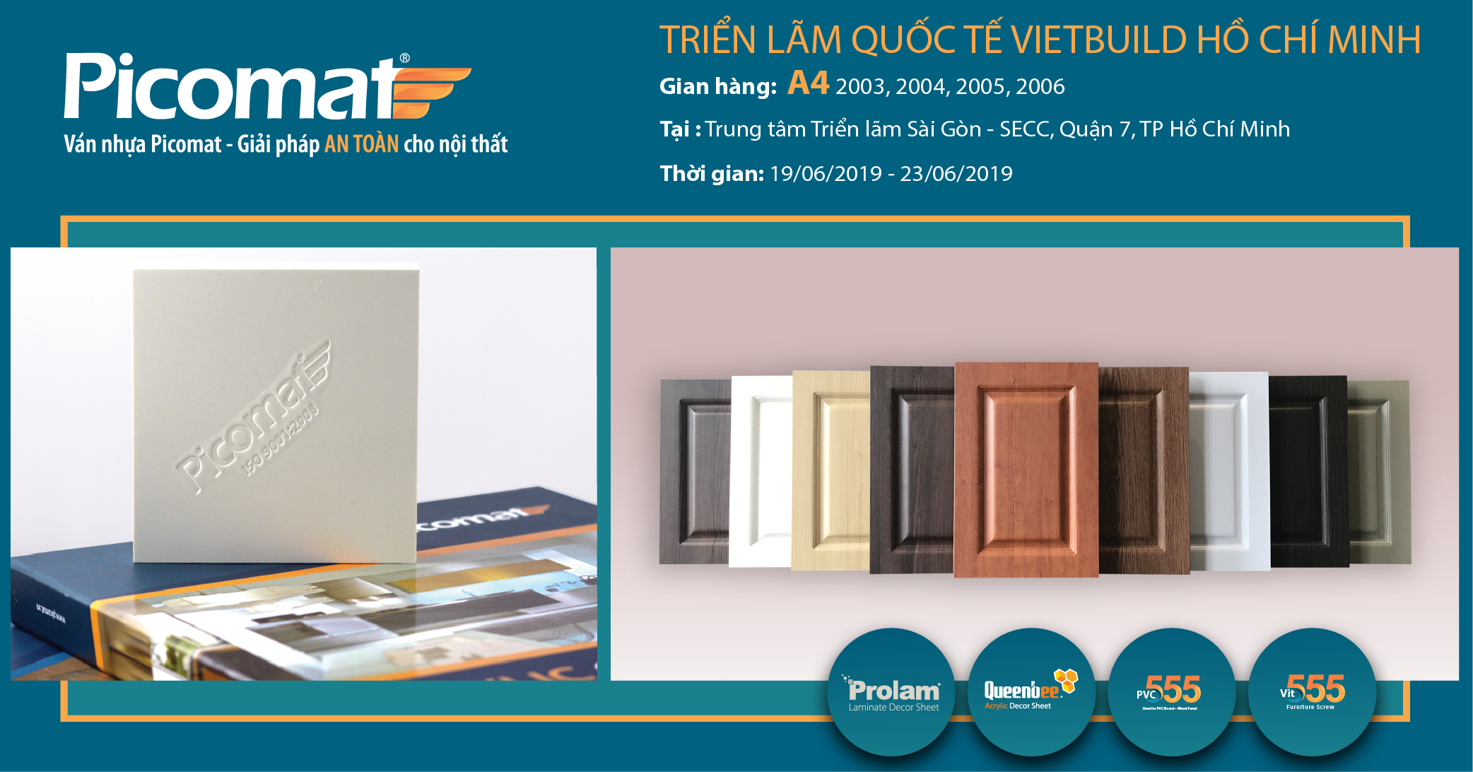Thư mời tham quan triển lãm Quốc tế Vietbuild Hồ Chí Minh 2019